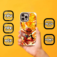 Ốp điện thoại  hoạt hình Luf..fy Cool ngầu sành điệu camera viền đen 13 14 12 11 Pro Xs Max 8 7 Plus
