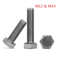 M12 M14 DIN933 Titanium Hex Bolt