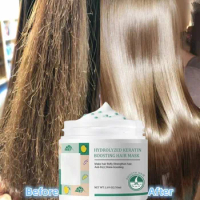 50ML Hair Mask Keratin Treatment Hair Root Repair Frizz Conditioner Moisturizer Smoothing Damaged Hair Nutrition Protein Care