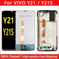 6.5" IPS For VIVO Y21S V2110 Display LCD Touch Screen Digitizer For VIVO Y21 V2111 Screen