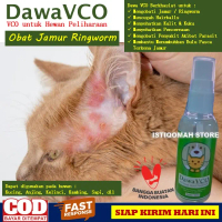Obat Jamur Ringworm Pada Kucing DAWA VCO 60ML Obat Spray Penyakit Jamur pada Hewan Peliharaan Kucing