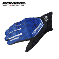 Komine ถุงมือ Komine GK-191ถุงมือรถจักรยานยนต์หัวรถจักรขี่ป้องกันการล่มสลายปิดถนนแข่งคาร์บอนไฟเบอร์ร