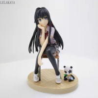 14cm Japanese Anime Yukinoshita Yukino Snafu Pansan Figure Toy Yukipedia Nekopedia My Teen Romantic Comedy PVC Figure Cute Girl