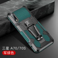 Armor Case For Samsung A70 Case A70S Shockproof Belt Clip Holster Cover for Samsung Galaxy A70 A 70 70s SM-A705FN/DS 6.7''