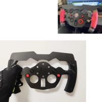 Racing Simulation Game DIY Refitting Steering Wheel For Logitech G29 G923To F1 GT Steering Wheel Real Carbon Fiber