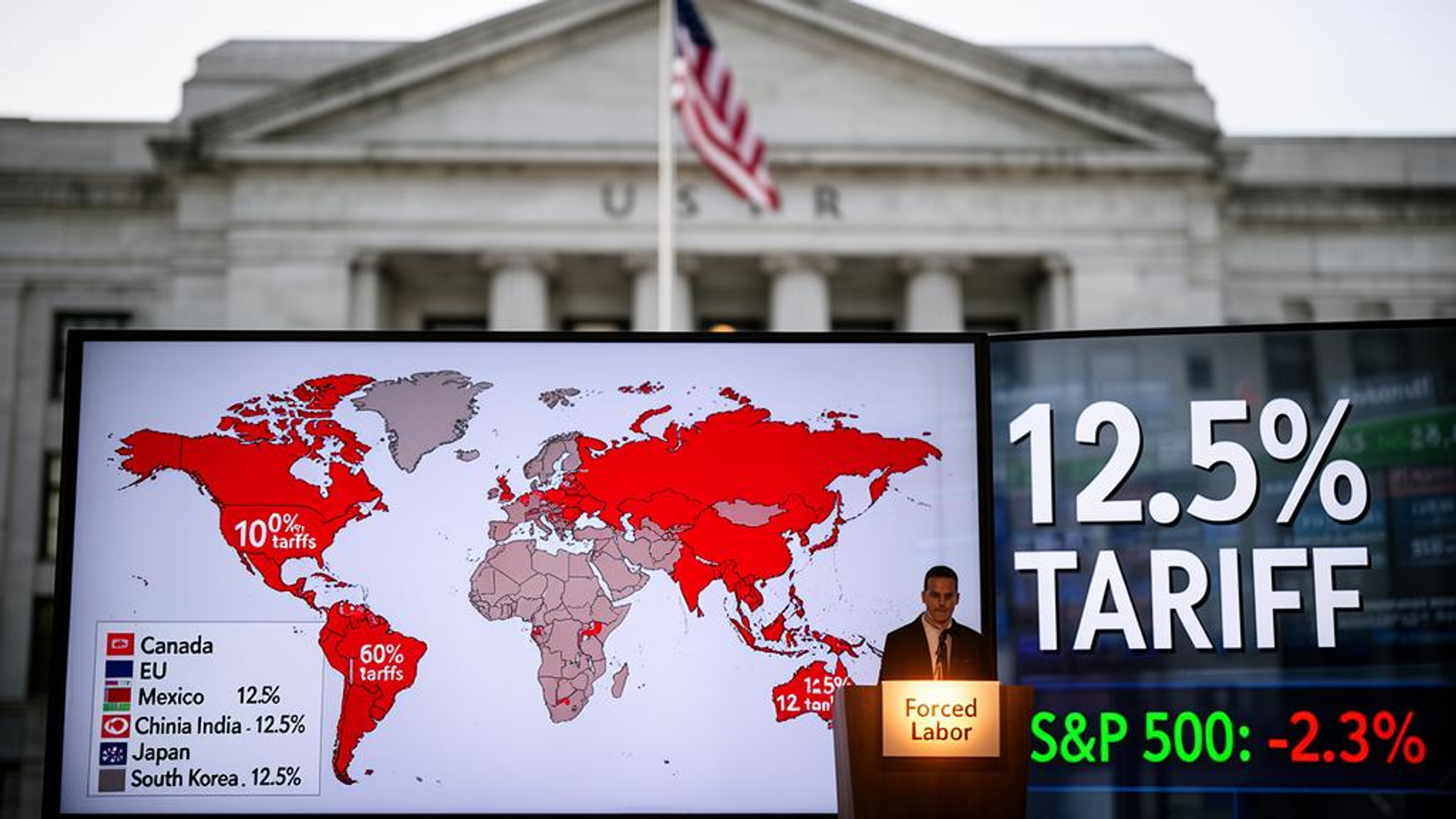 Trump Proposes Tiered Tariffs Starting at 10% on 60 Economies to 