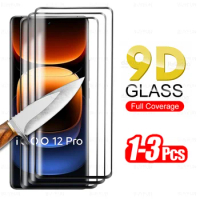 1-3Pcs Curved Full Cover Tempered Glass For vivo iQOO 12 Pro 5G iQOO12Pro iQOO12 Pro 12Pro V2329A 2023 6.78inch Screen Protector