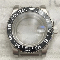 40mm NH35 Case 8215 Gmt Sapphire Glass Transparent Bottom Cover Suitable for Seiko NH35 NH34 NH36 Movement AP Men NEW Style