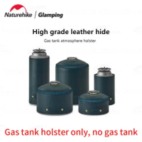 Naturehike Air Tank Protective Cover Retro Premium Texture Gas Tank Leather Cover Camping Outdoor Air Bottle Wrap Blue 5 Styles