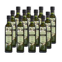 【AUGANIC 澳根尼】特級冷壓初榨橄欖油750mlx12瓶(澳洲原裝進口100%純橄欖油)