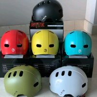 Helm Sepeda Bicycle Helmet Skate SYTE In-mold ST-F163 Model Batok / Helm Gowes