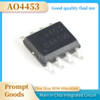 10PCS AO4453 4453 SOIC-8 12V 9A SMD IC P-Channel MOSFET