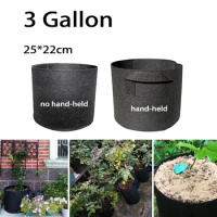 3 Gallon Plant Grow Bags Garden Tools Fabric Pot Jardim Home Gardening Flowers Plant Growing Grow B3