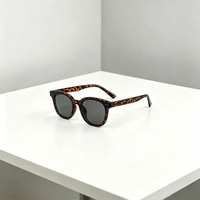 OEM SK-C663 C665 Kaca Mata Rainbow Fashion Unisex Gaya Korea Candy Color Square / Kacamata Hitam Wan