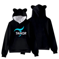 Tanqr Cat Ear Hoodie Women Men Hooded Sweatshirt Casual Cute Pullover Clothes