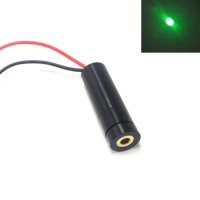 20mW 520nm Green Dot Laser Diode Module FocusableLens Bright Lighting