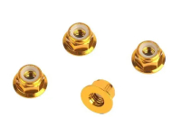 Carten - M4 Flange Nylon Lock Nut(4pcs) - (NBA352)