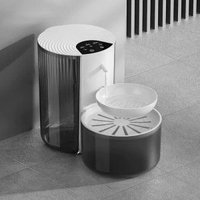 寵物智慧飲水機淨汙分離傾倒式貓咪自動喂水器無線大容量飲水器