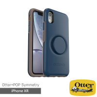 OtterBox iPhone XR 6.1吋 Symmetry炫彩幾何泡泡騷保護殼(藍)