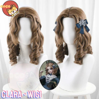 Identity V Clara Sculptor Cosplay Wig Game Identity V Clara Wig Galatea Claude Cosplay Long Brown Wig CoCos