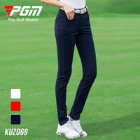 PGM春夏季高爾夫女褲女士長褲純色golf修身運動褲子