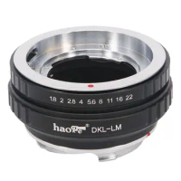 Haoge Lens Mount Adapter for Voigtlander Retina DKL Lens to Leica M-mount Camera