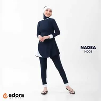 Edora Sportswear Nadea Baju Renang Wanita - Baju Diving Wanita - Setelan Renang Muslimah - Swimsuit 