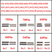 5sets 40 78 Pin For Samsung A10 A20 A30 A40 A31 A53 A70 A30s A41 A12 A32 A42 A52 A72 A73 USB Charging FPC Connector LCD Screen