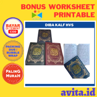 Buku Maulid Diba' Kalf HVS BESAR/KECIL