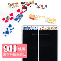 【Disney 】9H強化玻璃彩繪保護貼-大人物 iPhone 6 Plus/6s Plus (5.5吋)