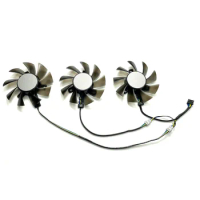 Graphics Card Fan Universal FD8015H12S Graphics Card Cooling Fan for Sapphire/ASUS/XFX/Dylan/MSI AMD Radeon VII Graphics