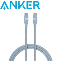 ANKER A82E 240W 0.9M 極耐用 USB-C充電線 藍原價369(省41)