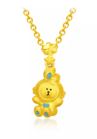 CHOW TAI FOOK Jewellery CHOW TAI FOOK LINE FRIENDS Collection 999 Pure Gold Charm-Brown R32787