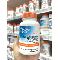 美國Doctor's Best 高吸收鎂 100毫克 120片
