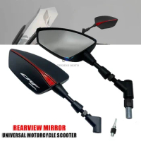 For Honda CRF300L Rally CRF 300L Rally 2023 Universal Motorcycle mirror CNC side Rearview