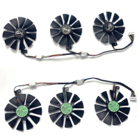 Brand New Replacement T129215SH/T129215SL Graphics Card Fan Cooling Fan for ASUS RTX2060 2060S 2070 Cooler Repair Accessories