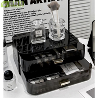 化妝品收納盒 亞克力桌面置物架 梳妝檯收納櫃