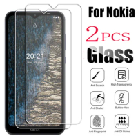 2PCS Tempered Glass For Nokia 1.4 2.4 3.4 5.3 5.4 8.3 5G C10 C20 Plus C30 G10 G20 G300 G50 X10 X20 Film Screen Protector Cover