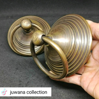 Handle pintu antik gebyok kuningan antik