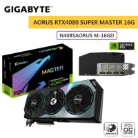 【結帳再折】技嘉GIGABYTE AORUS GeForce RTX 4080 SUPER MASTER 16G顯示卡(N408SAORUS M-16GD)