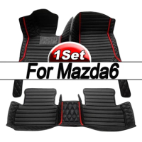 Car Floor Mats For Mazda6 Mazda 6 Atenza GH 2007~2011 Anti-dirt Pads Car Mats Waterproof Floor Mats Rug Car Accessories