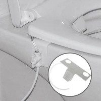 1PC Bathroom Bidet Toilet Fresh Water Spray Clean Seat Non-Electric Attachment Kit Bidet Toilet Seat