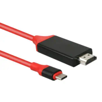 Type-C to HDMI HDTV Adapter 1.8M 2M Cable Male to Female USB 3.1 to HDMI Cable forSamsung USB-C HDMI