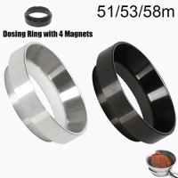 51/53/58mm Intelligent Dosing Ring for Delonghi Breville Espresso Dosing Funnel Magnetic Portafilter Barista Tools Accessories