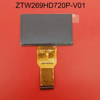 หน้าจอ LCD ขนาด 2.6 นิ้วสำหรับโปรเจคเตอร์ PF221010XX-HXY สำหรับสายเคเบิล ZTW269HD720P-V0 FPC-C269BHD
