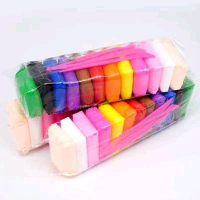 HWLB 10 SET Mainan Clay  / Soft Clay dapat 5 bungkus Mainan Anak Lilin Clay Bantal Warna Warni Toys