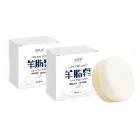 100g Natural Goat Milk Soap Bar Lanolin Face Soap,Body Soap Deep Cleansing Soap