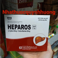 Viên uống bổ gan HEPAROS hộp 60 viên giúp tăng cường chức năng gan 【Mới 2025】 【Đang hot】