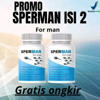 Sperman isi 2 Vitamin penyubur sperma pria Penambah Sperma josong dan memperlancar kualitas sperma t