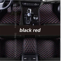 Custom Car Floor Mats For Mazda CX-5 CX5 KF 2017~2023 Car Interior Accessories Carpet Luxury Durable Leather Mat